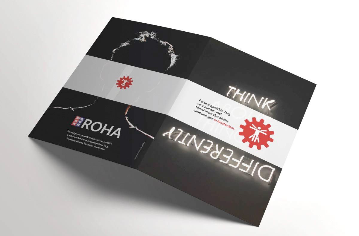 Visueel Magazine rapport ontwerp